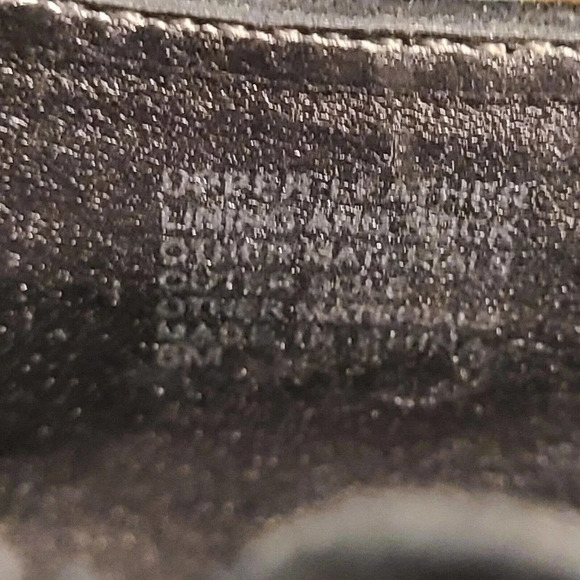 BANANA REPUBLIC BLACK suede PUMPS HEELS SHOES CUT OUT ON SIDE WITH ZIPPER SZ 8 - Picture 12 of 12